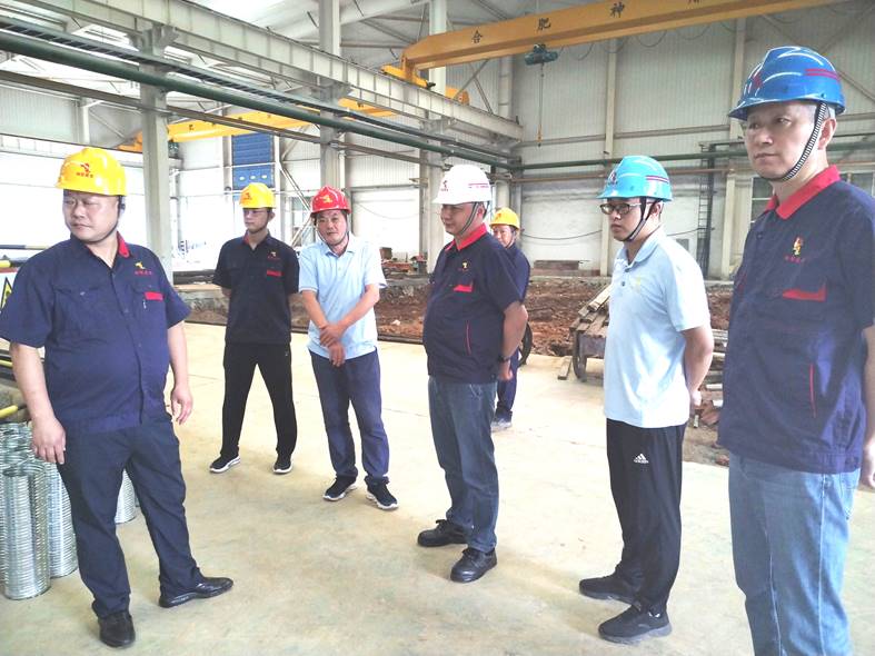 公司開(kāi)展第二季度安全環(huán)保、職業(yè)健康及消防綜合大檢查